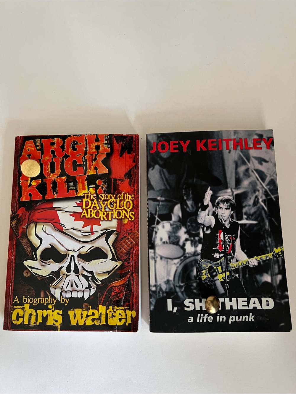 Canadian Punk Rock Book Pair DOA & Dayglo